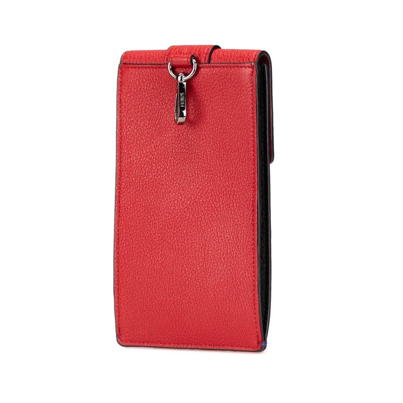FENDI 7AS120 Leather Phone Holder