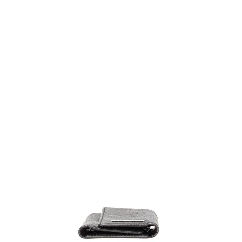 Dior Logo Plate Leather Key Case