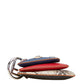 Fendi Triplette Leather Python Pouch