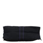 Hermes Herline Canvas Clutch Bag
