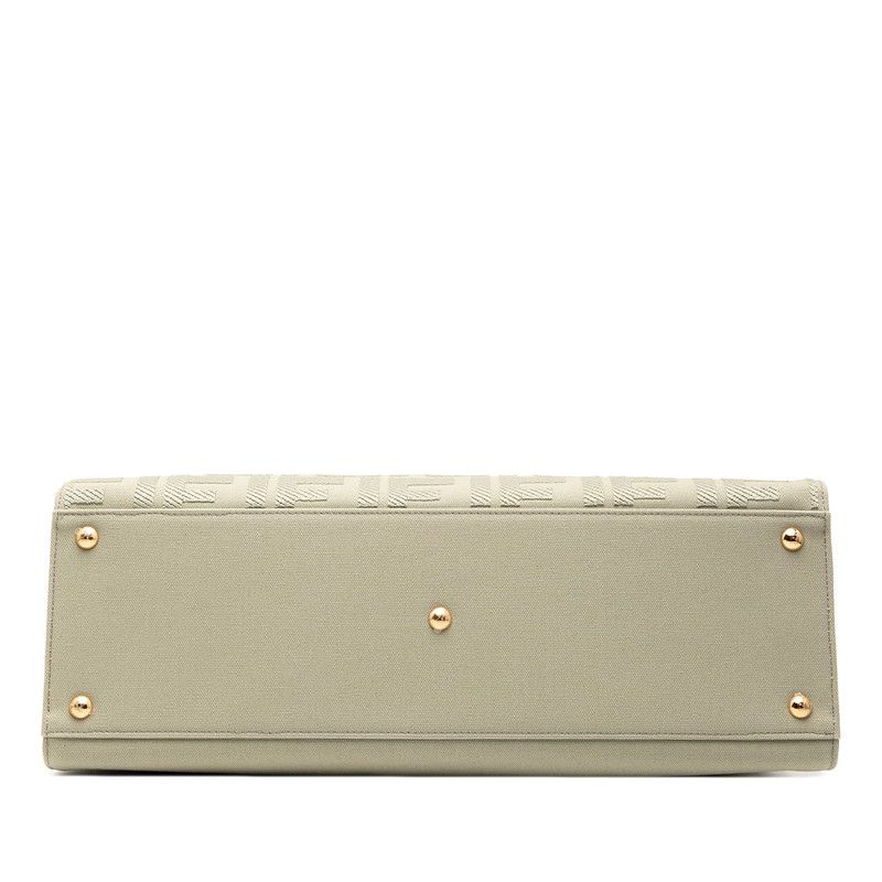 Fendi Zucca Canvas Tote Bag