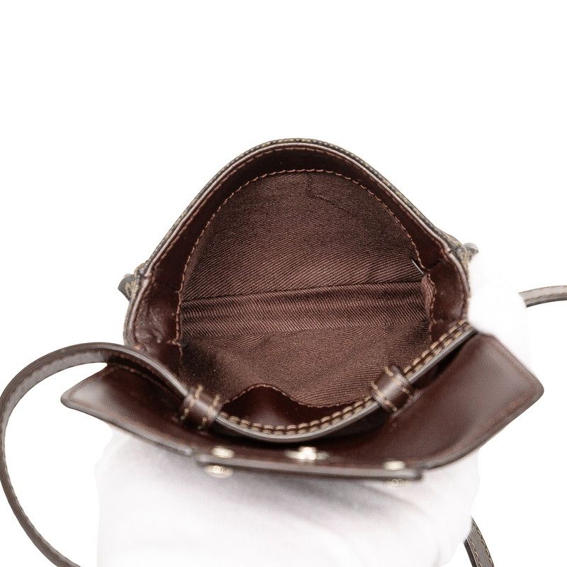 Loewe Anagram PVC Leather Shoulder Bag