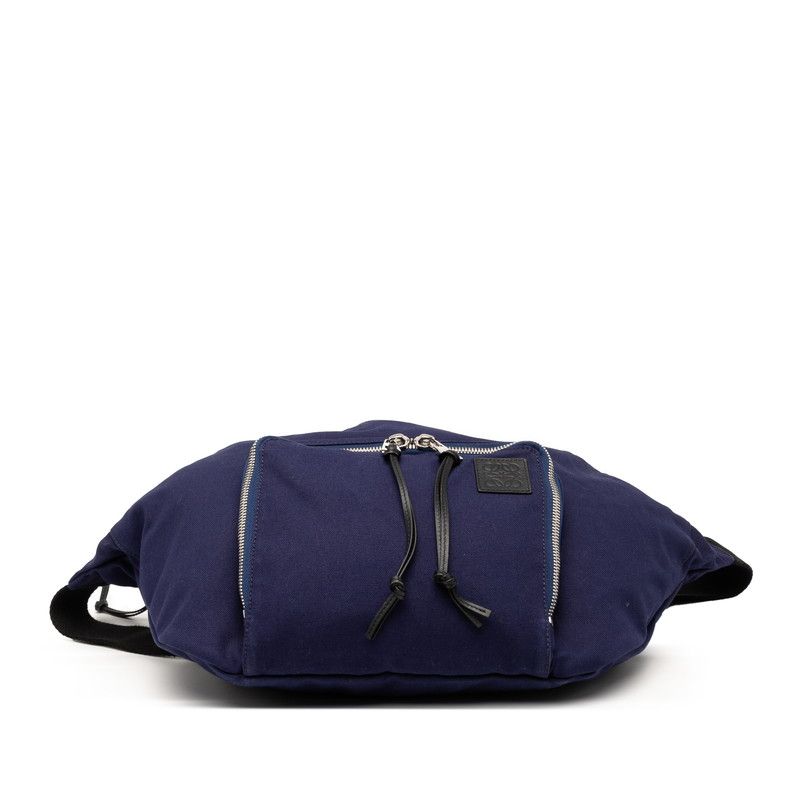 Loewe Anagram Canvas Leather Waist Bag