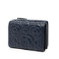 Chanel Camellia Coco Mark Leather Wallet