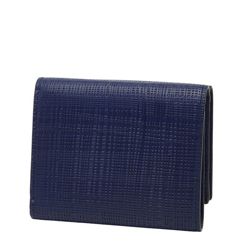 Loewe Linen Leather Trifold Wallet