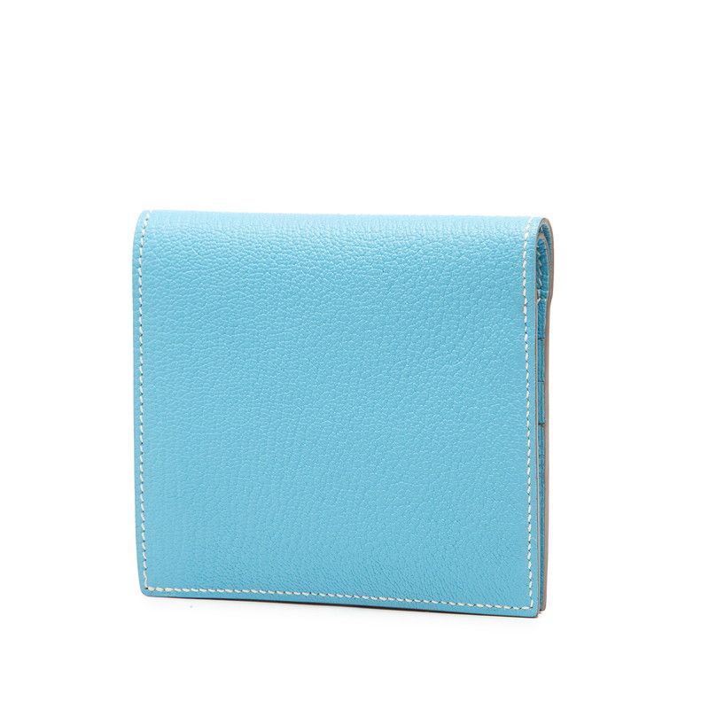 Herm�s Evelyne Chevre Mysore Bifold Wallet