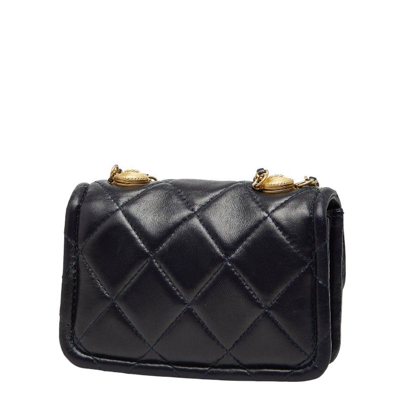 Chanel Coco Mark Matelasse Lambskin 2way Handbag