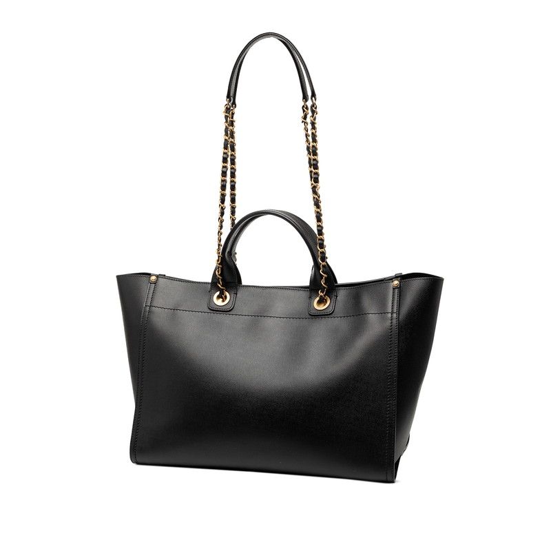 Chanel Deauville Caviar Skin 2way Tote Bag