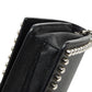 Fendi Karlito Studs Leather Chain Wallet