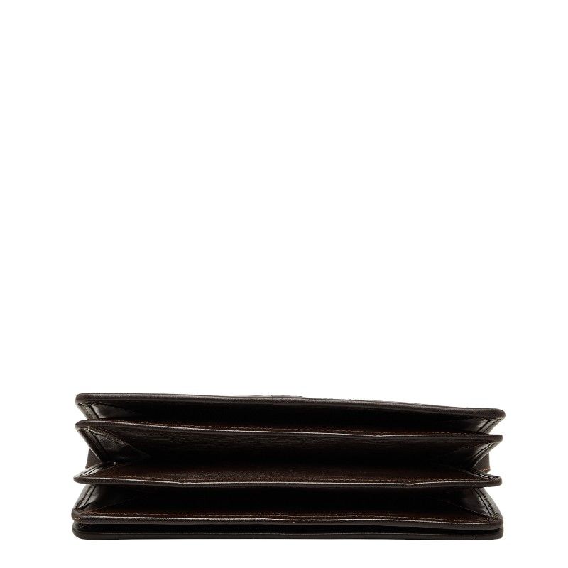 FENDI Zucca Canvas Leather Shoulder Bag