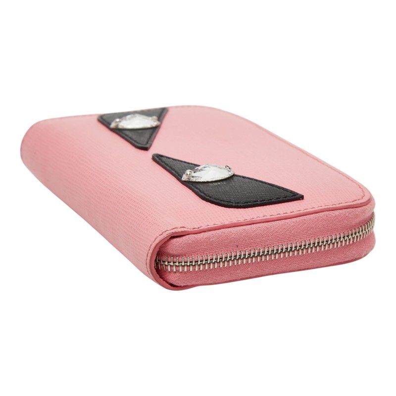 Fendi Monster Leather Coin Case