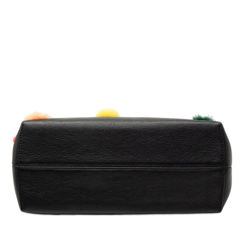 FENDI By The Way leather fur 2way bag