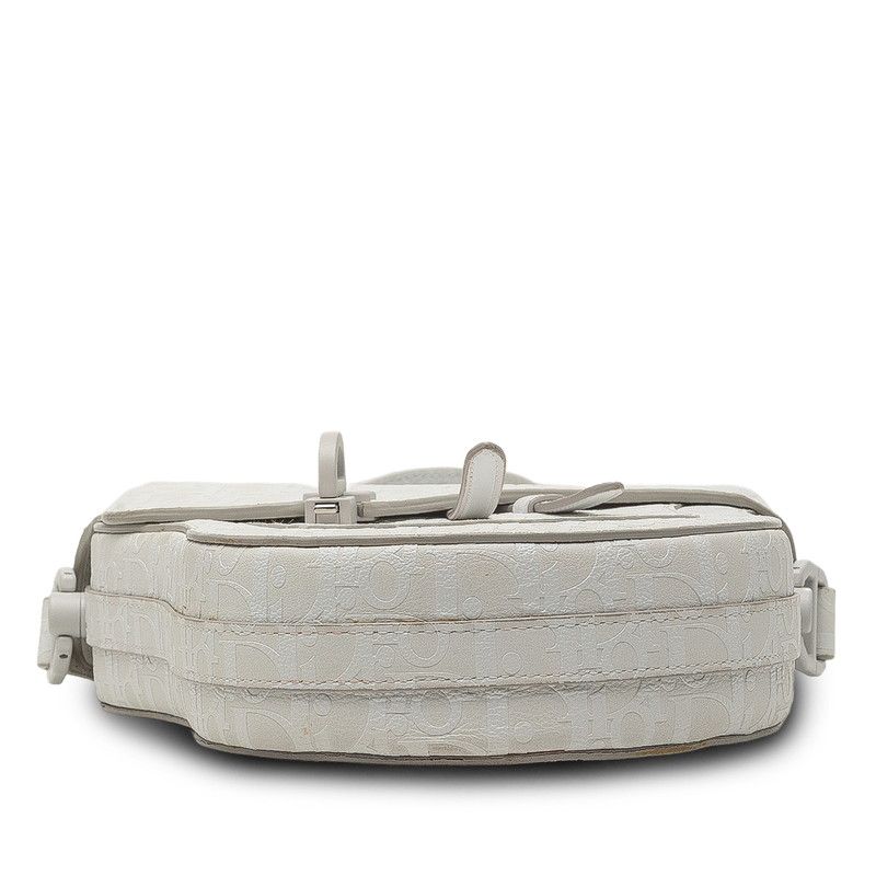 Dior Saddle Oblique Leather Shoulder Bag