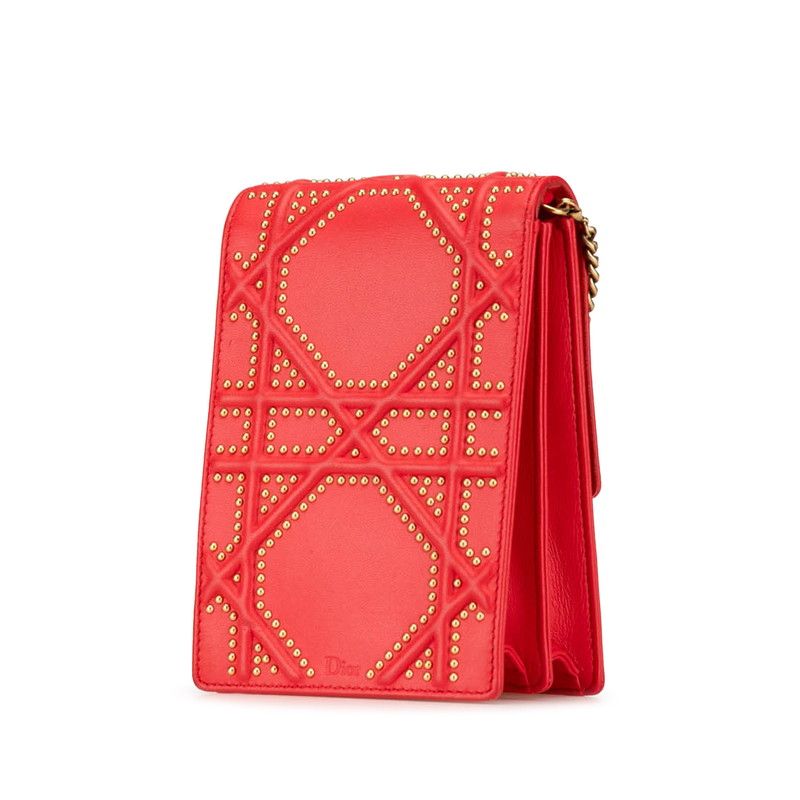 Christian Dior Diorama Leather Shoulder Bag