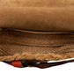 Loewe Anagram Gate raffia leather shoulder bag