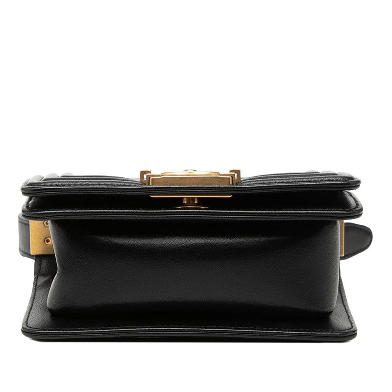 Chanel Boy Chanel Matelasse Lambskin Shoulder Bag