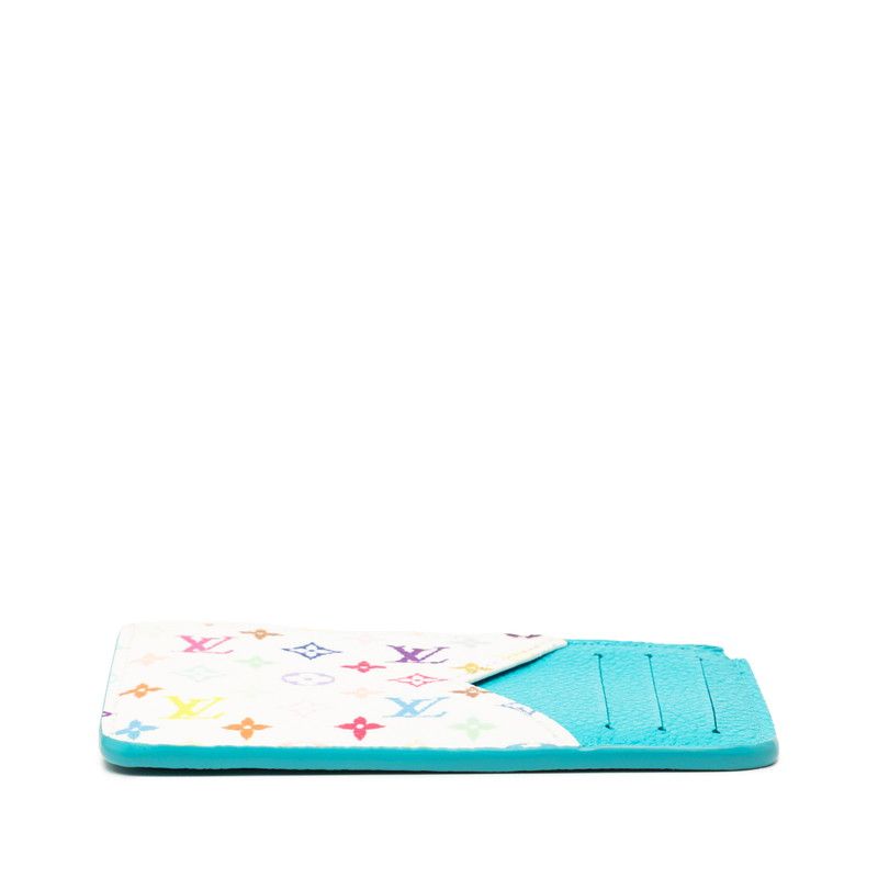 Louis Vuitton Monogram Multicolore Portes Cartes Romy Coin Card Case