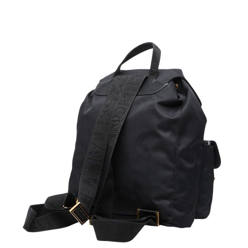 Fendi Nylon Leather Backpack