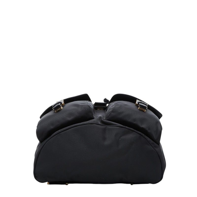 Fendi Nylon Leather Backpack