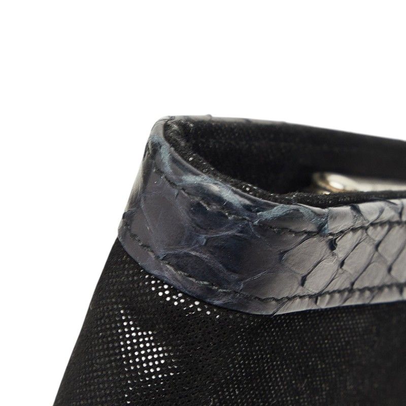Loewe Velour Crocodile Clutch Bag