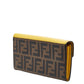 Fendi FF Zucca Leather Long Wallet