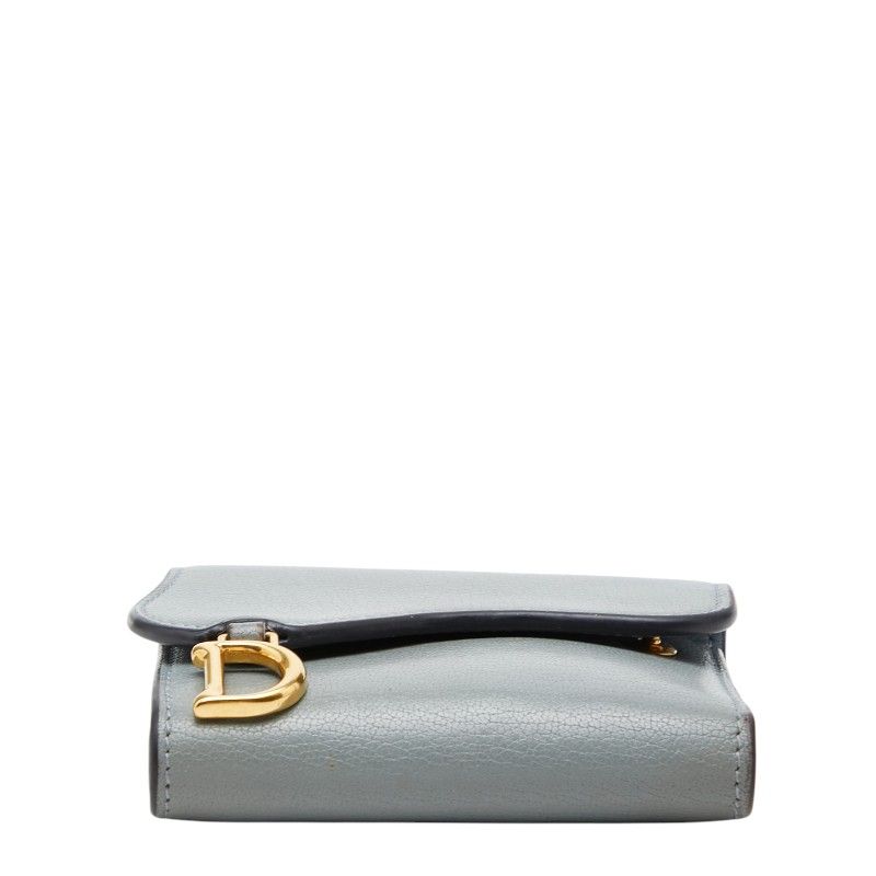Dior Saddle Lotus Wallet Bifold Wallet