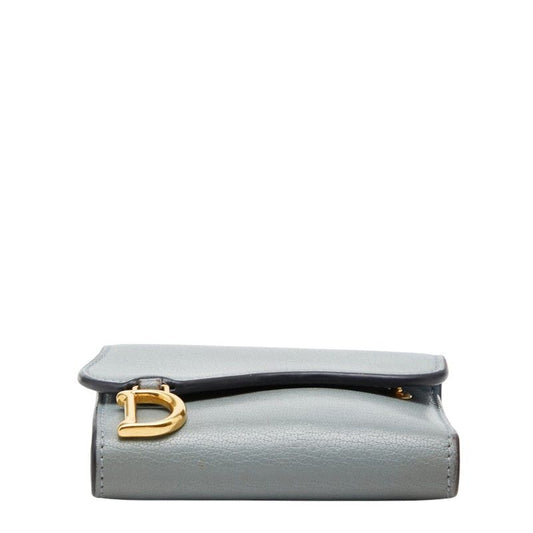 Dior Saddle Lotus Wallet Bifold Wallet
