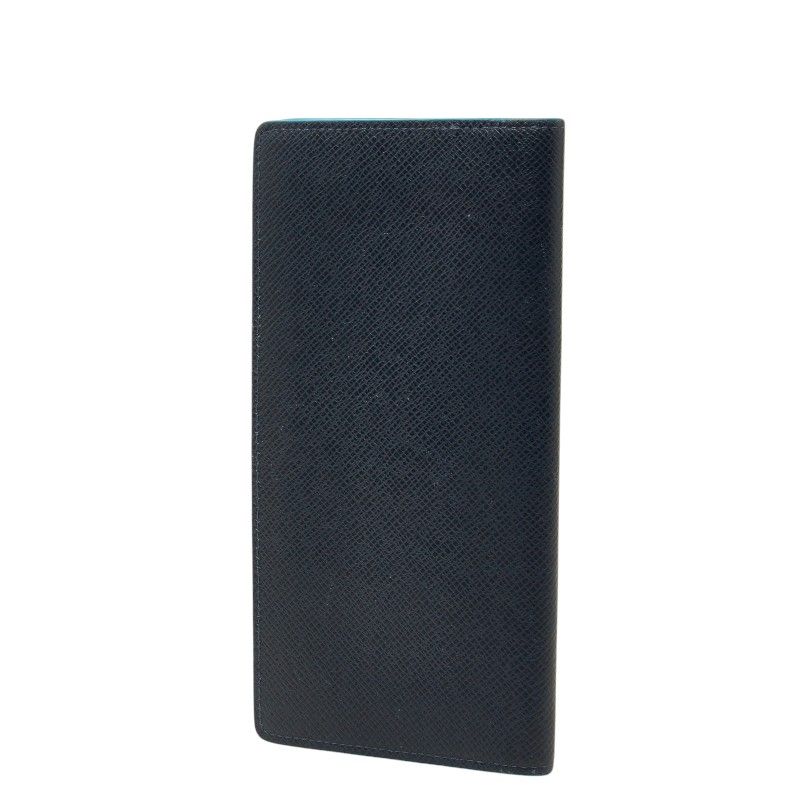 Louis Vuitton Portefeuille Brazza NM Taiga Leather Long Wallet