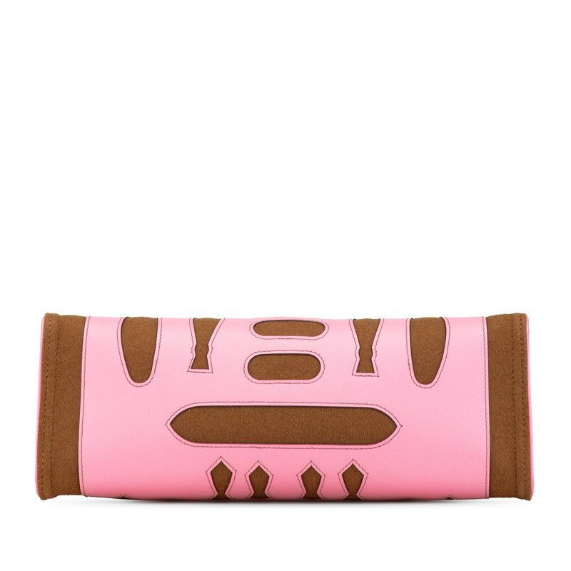 Herm s Petit h Tote PM Felt Vau Epsom Tote Bag
