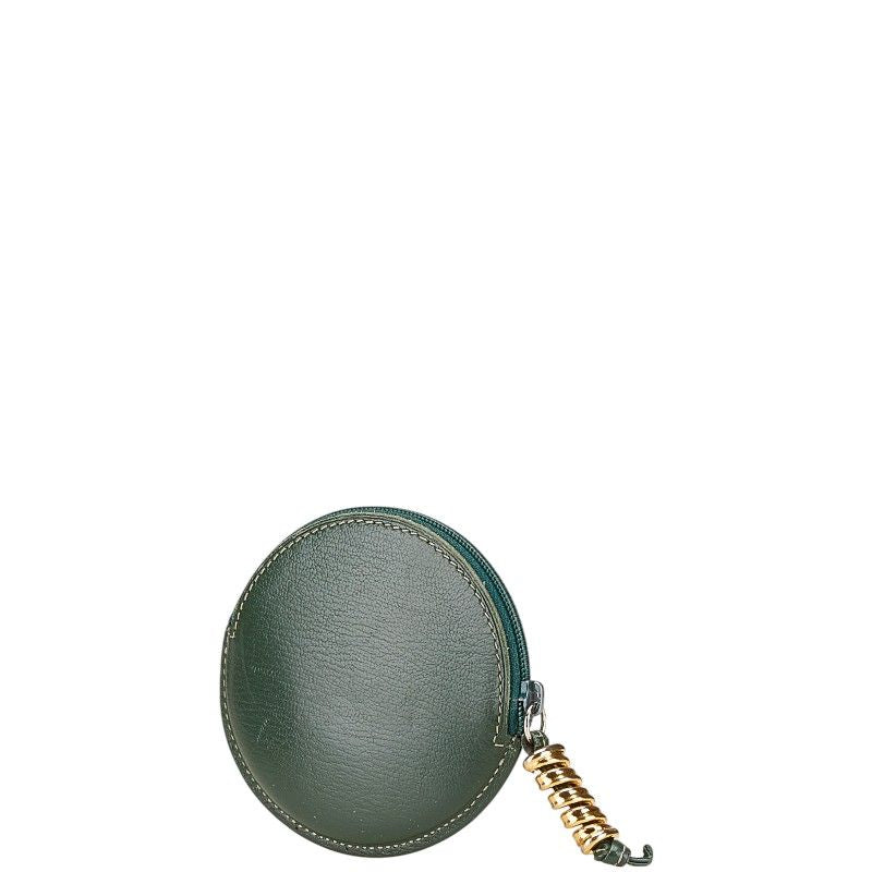Loewe Round Twist Hardware Leather Coin Case
