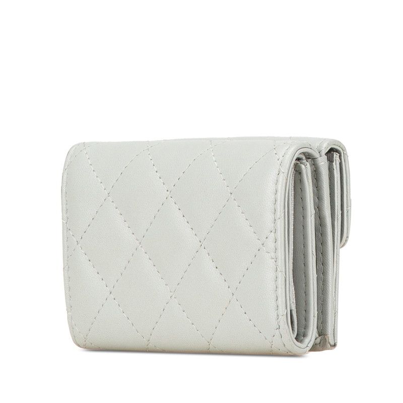 Chanel Classic Small Flap Wallet Lambskin Tri-fold Wallet