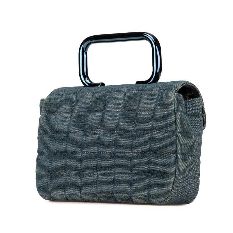 Chanel Choco Bar 2.55 Denim Handbag