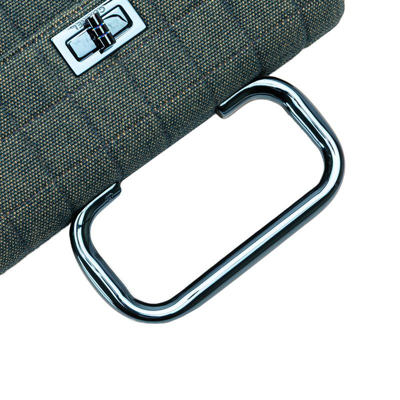 Chanel Choco Bar 2.55 Denim Handbag