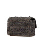 Chanel Mini Matelasse20 Tweed Leather Shoulder Bag