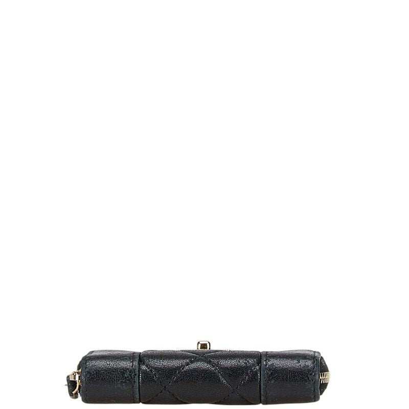 CHANEL Coco Mark Turnlock Matelasse Lambskin Coin Purse