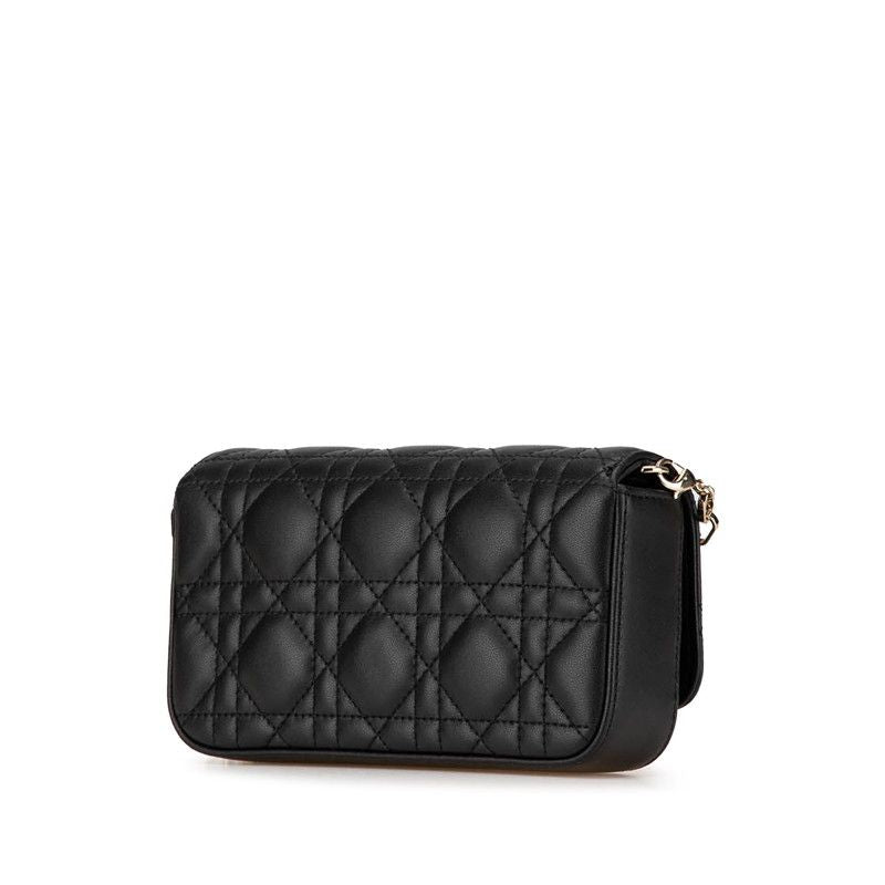 Dior My Dior Cannage Lambskin Shoulder Bag