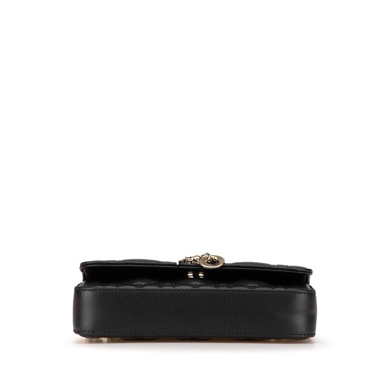 Dior My Dior Cannage Lambskin Shoulder Bag