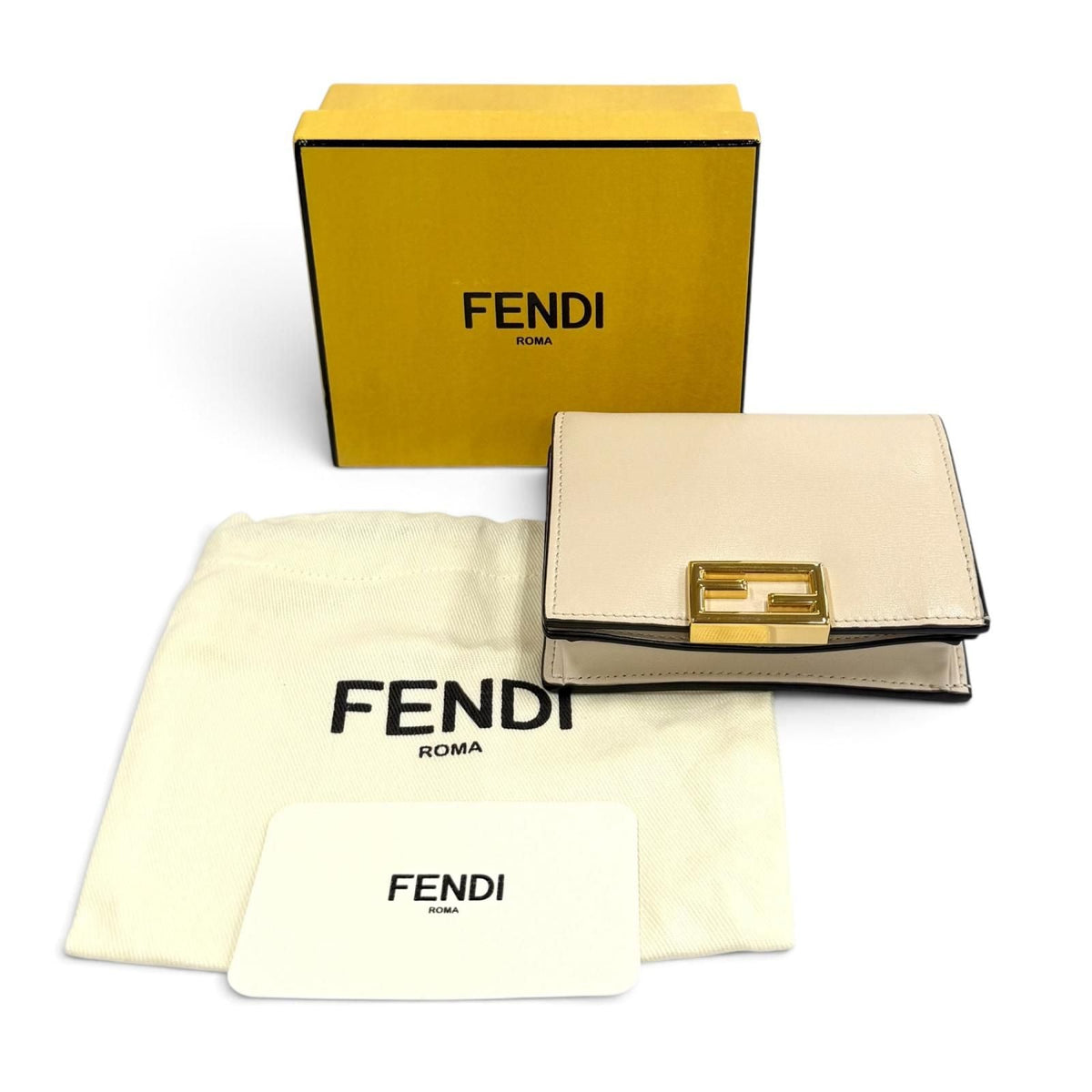 Fendi Leather Bifold Wallet