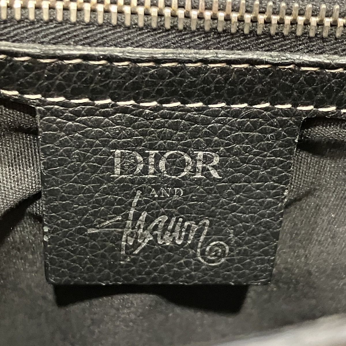 Christian Dior Saddle BEE Leather Shoulder Bag Limited