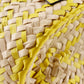 Loewe Basketbag Raffia Leather Tote Bag