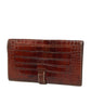 Hermes Bearn Alligator Long Wallet