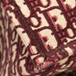 Dior Book Tote Oblique Embroidery Canvas Tote Bag