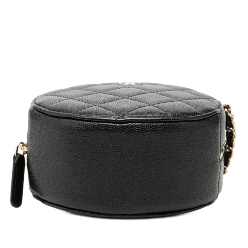 Chanel Coco Mark Matelasse Caviar Chain Shoulder Bag