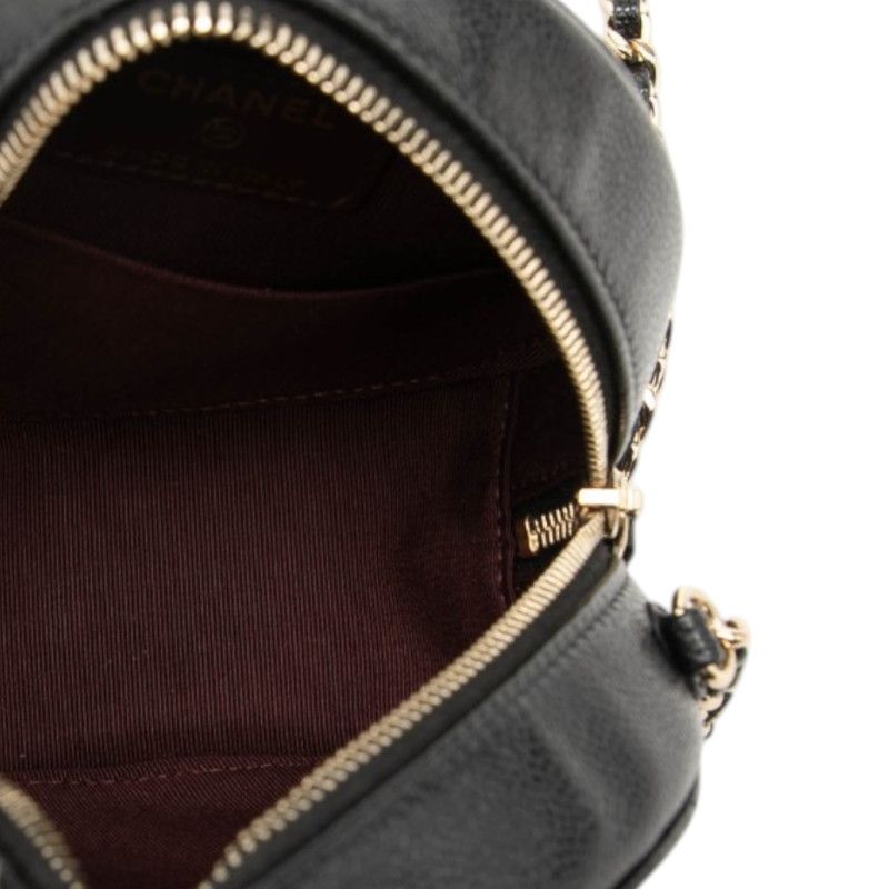Chanel Coco Mark Matelasse Caviar Chain Shoulder Bag