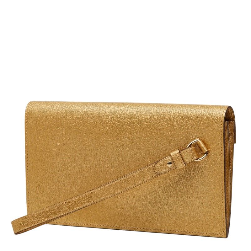 Hermes Kelly Pocket Long Chevre Chamkila Wallet