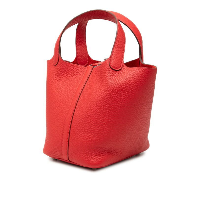 Hermes Picotin Lock PM Clemence Handbag