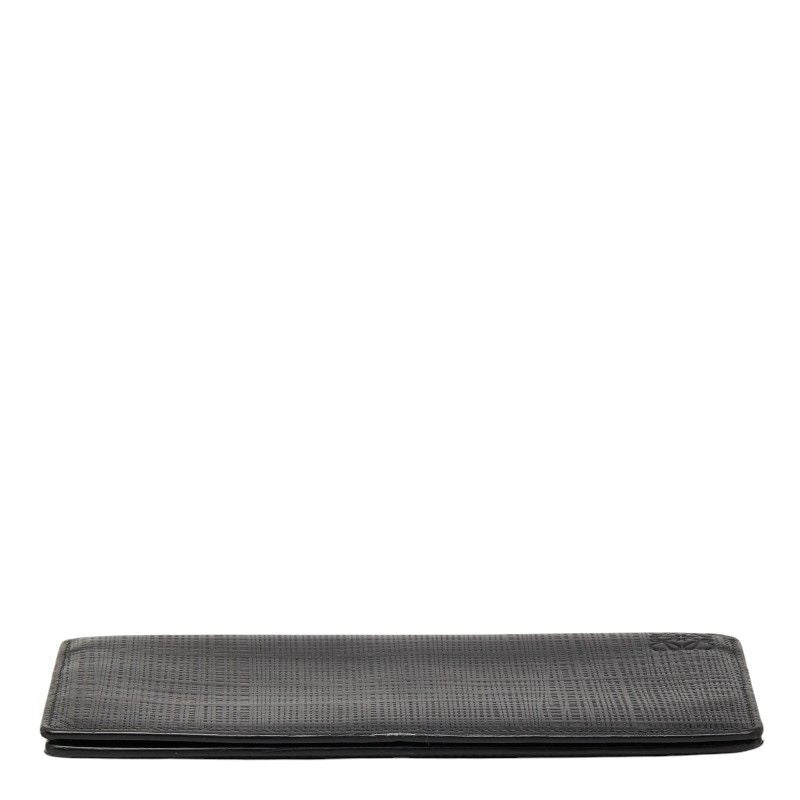 Loewe Anagram Linen Long Wallet