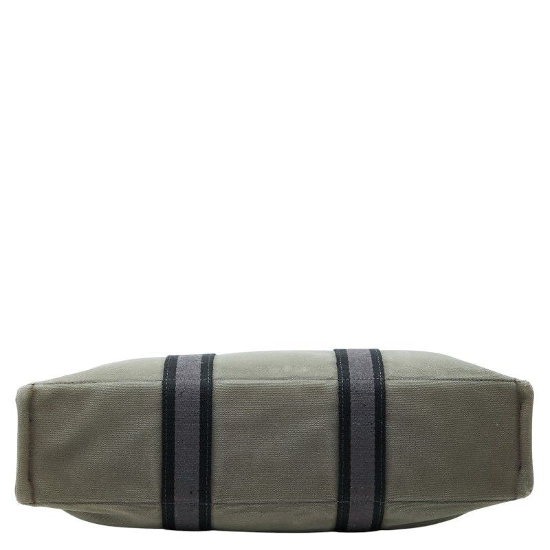 Hermes Fourre Tout MM Canvas Tote Bag