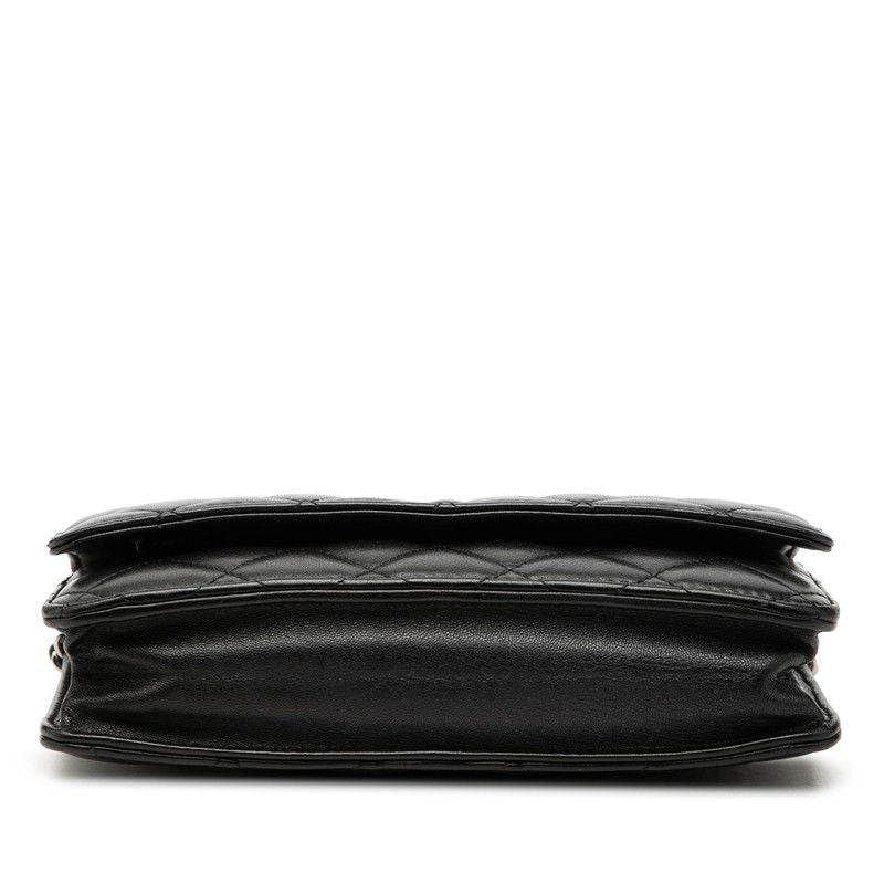 Chanel Matelasse Lambskin Chain Wallet
