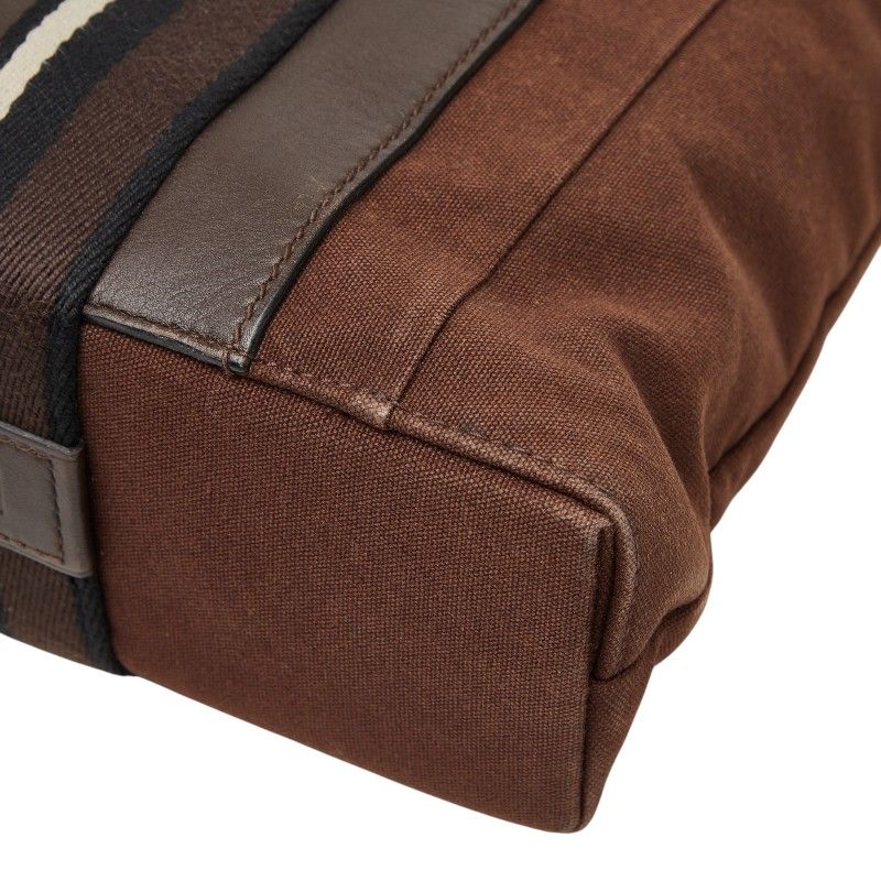 Hermes Troca Vertical Canvas Tote Bag